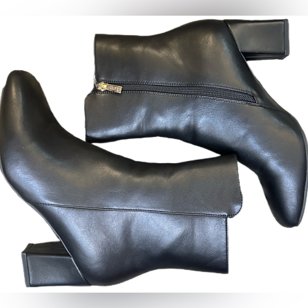 NWT IDIFU Women's Ada Fashion Square Toe Ankle Boots /Size 8.5